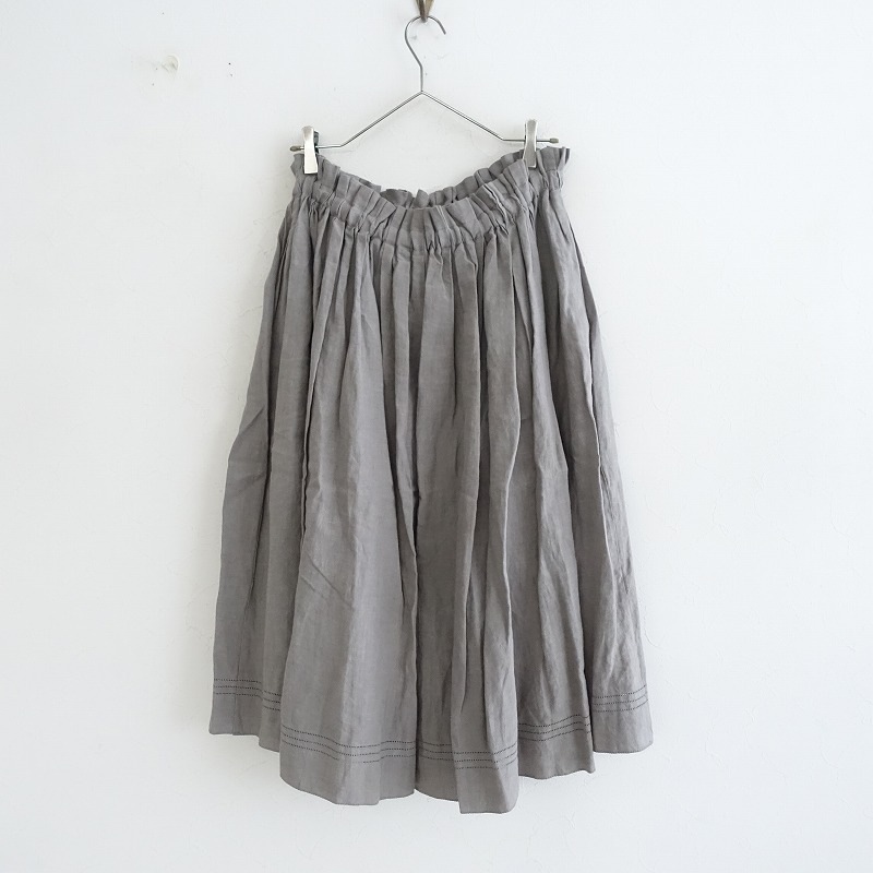 ������/���3.8���ۥ��ȥꥨ���󥿥� Atelier d��antan Nordal linen skirt  - (sk25-2508-65)��03H52��