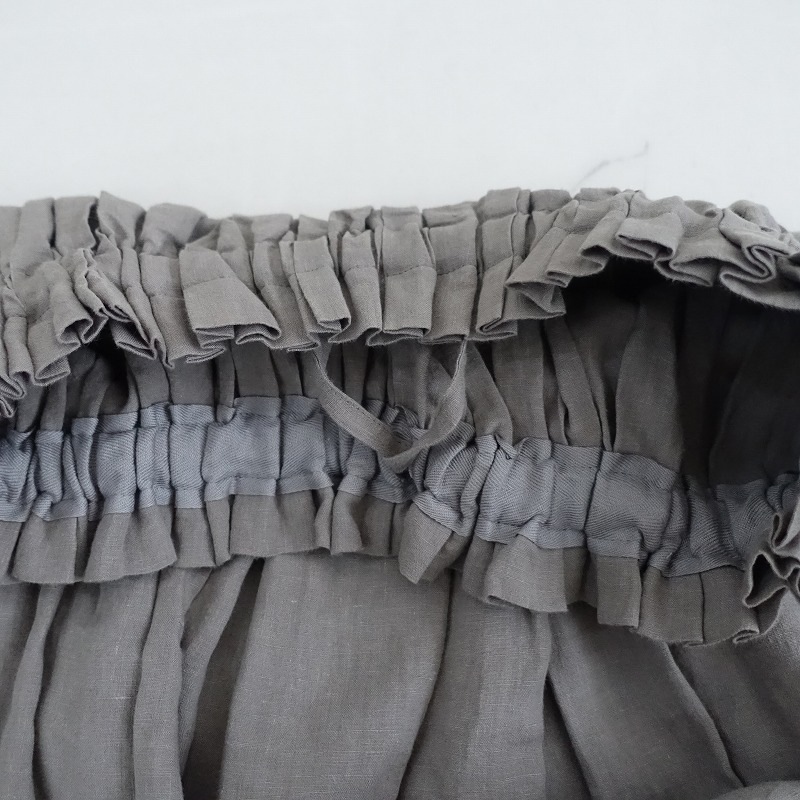 ������/���3.8���ۥ��ȥꥨ���󥿥� Atelier d��antan Nordal linen skirt  - (sk25-2508-65)��03H52��