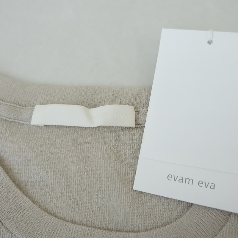 ��̤����/2024/���2���ۥ������२���� evam eva cotton pullover  M (25-2607-717)��82H62a��