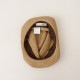 �����1.6���ۥޥ��奢���� mature ha. BOXED HAT 4.5cm brim grosgrain ribbon �ܥå����ϥå�   (ha30-2604-283)��91E62��
