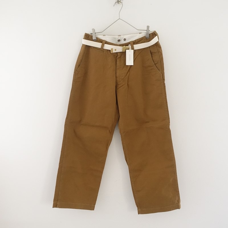 �����2���ۥޥ���������ɥ��� MASTER&Co. CHINO LONG TROUSERS �٥���դ����åȥ�ѥ��  S (25-2602-85)��31C62��