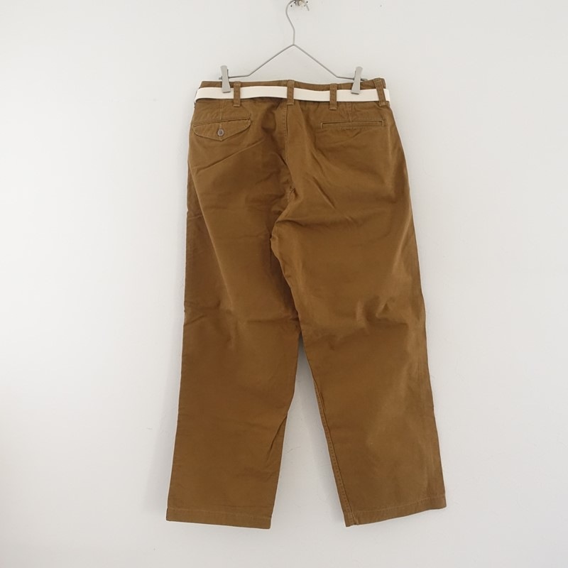 �����2���ۥޥ���������ɥ��� MASTER&Co. CHINO LONG TROUSERS �٥���դ����åȥ�ѥ��  S (25-2602-85)��31C62��
