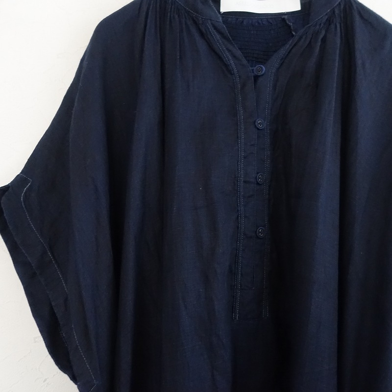 2023SS/4.4ۥɥ󥯥饦 ASEEDONCLOUD Antique linen Jiyusou smock dress  F (27-2503-108)42D52