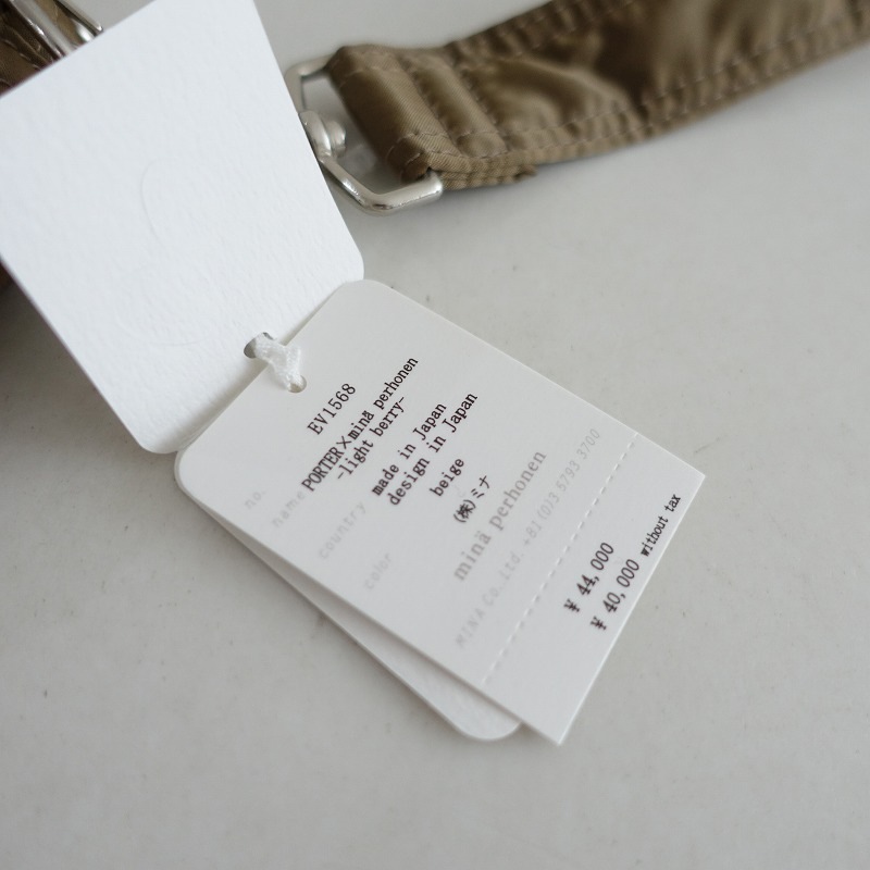 ������/���4.4���ۥݡ������ߥߥʥڥ�ۥͥ� PORTER �� mina perhonen light berry SHOULDERBAG   (ba31-2510-72)��60K52��