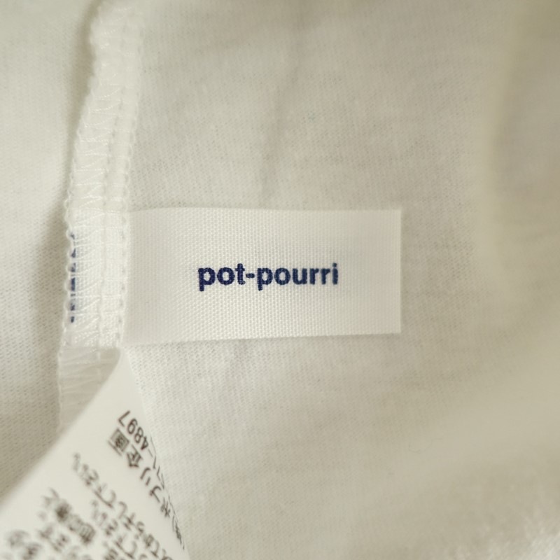 ��2025SS/���0.9���ۥݥץ� pot-pourri ���ޥ�T�����   (2-2510-598)��02K52��