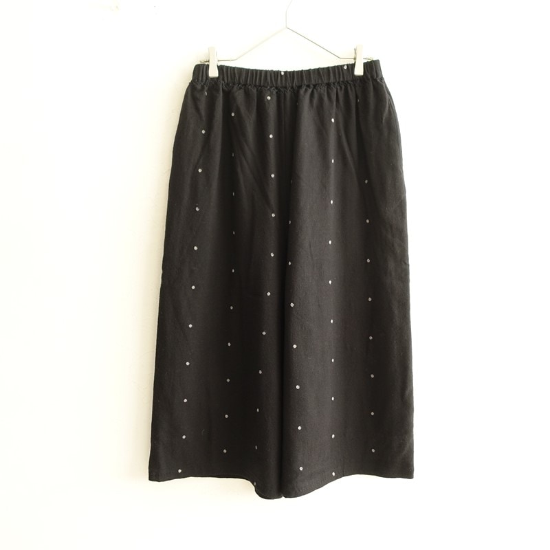 メゾンドソイル maison de soil ウールジャムダニドットパンツ 1 (2