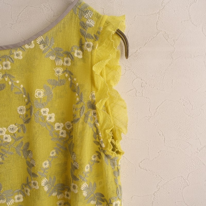 ������/2024SS/���5.5���ۥߥʥڥ�ۥͥ� mina perhonen flower crown �ɤ��夦�ե�륫�åȥ���  36 (25-2511-200)��60L52��