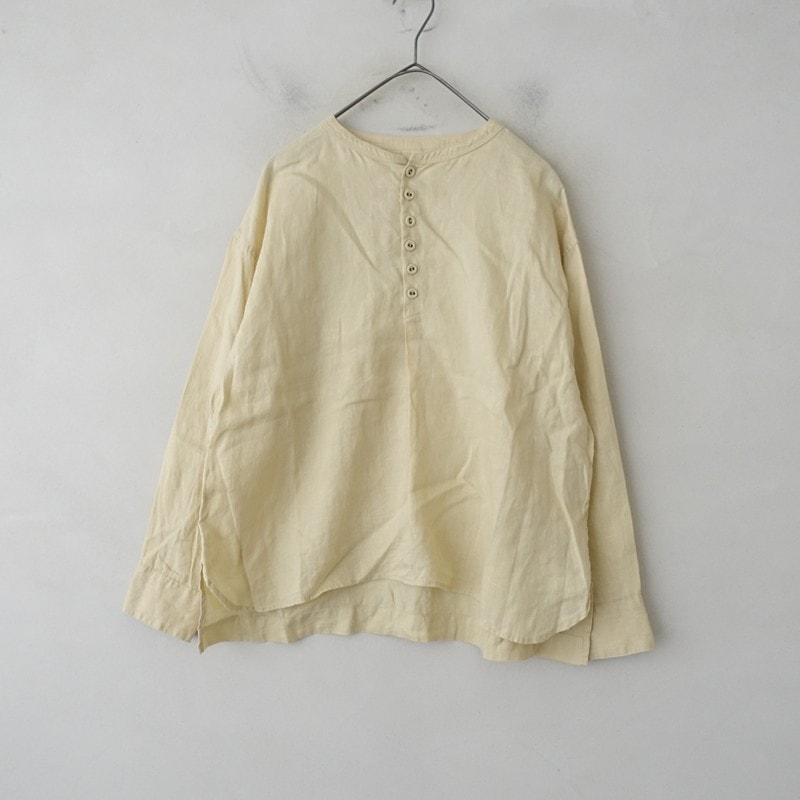 定価2.2万】アトリエナルセ atelier naruse リネンスモックブラウス