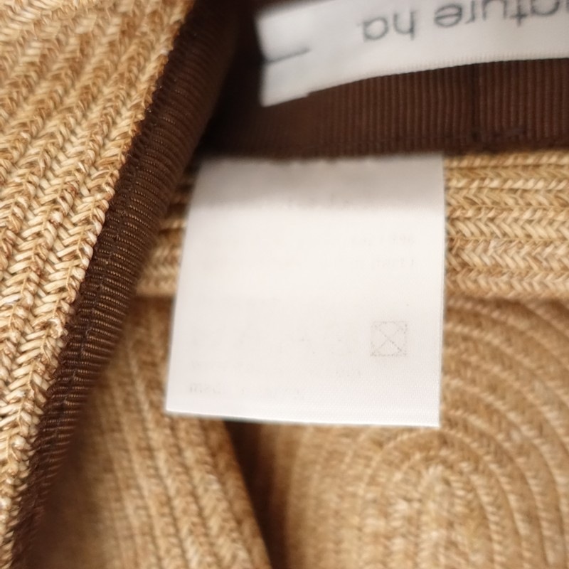 �����1.8���ۥޥ��奢���� mature ha. BOXED HAT 7cm brim grosgrain ribbon �ܥå����ϥå�   (ha30-2604-281)��91E62��