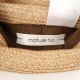 �����1.8���ۥޥ��奢���� mature ha. BOXED HAT 7cm brim grosgrain ribbon �ܥå����ϥå�   (ha30-2604-281)��91E62��