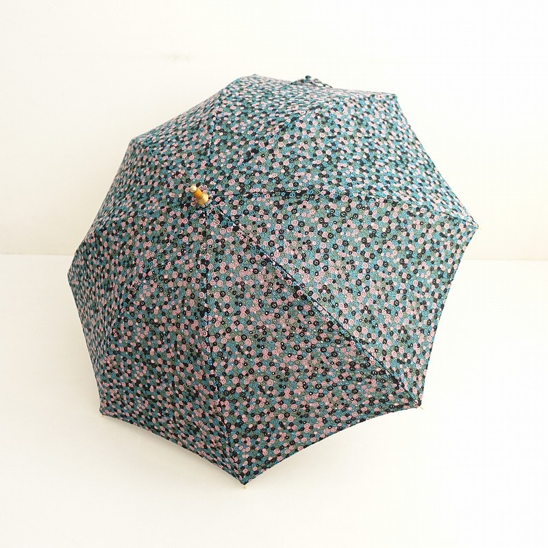 ★完成品★ミナペルホネン　タンバリン日傘（ピンクベージュ） ☆完成品☆ミナペルホネン タンバリン日傘（ピンクベージュ