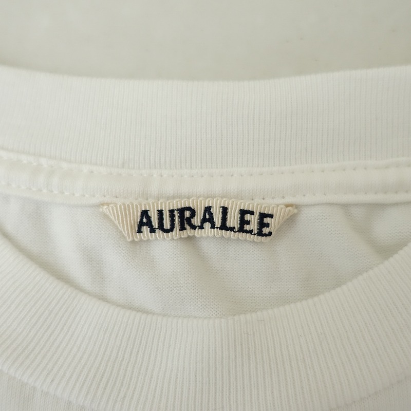 ڥ/1.3ۥ꡼ AURALEE LUSTER PLAITING TEE åȥT  1 (25-2508-519)71I52