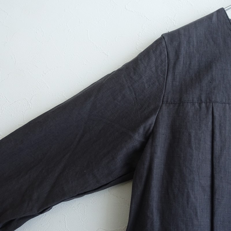 ���ե�󥻥��󥿥� Lin francais d��antan Cocteau�����ȡ� tuck apron dress   (2-2603-630)��72D62��