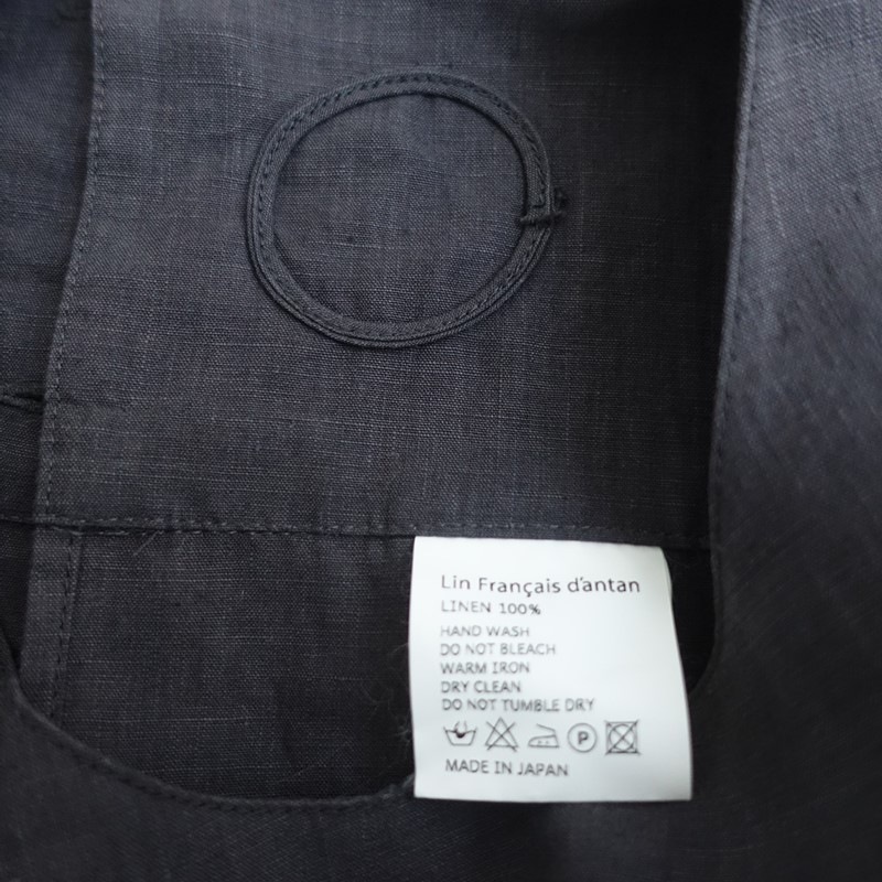 ���ե�󥻥��󥿥� Lin francais d��antan Cocteau�����ȡ� tuck apron dress   (2-2603-630)��72D62��