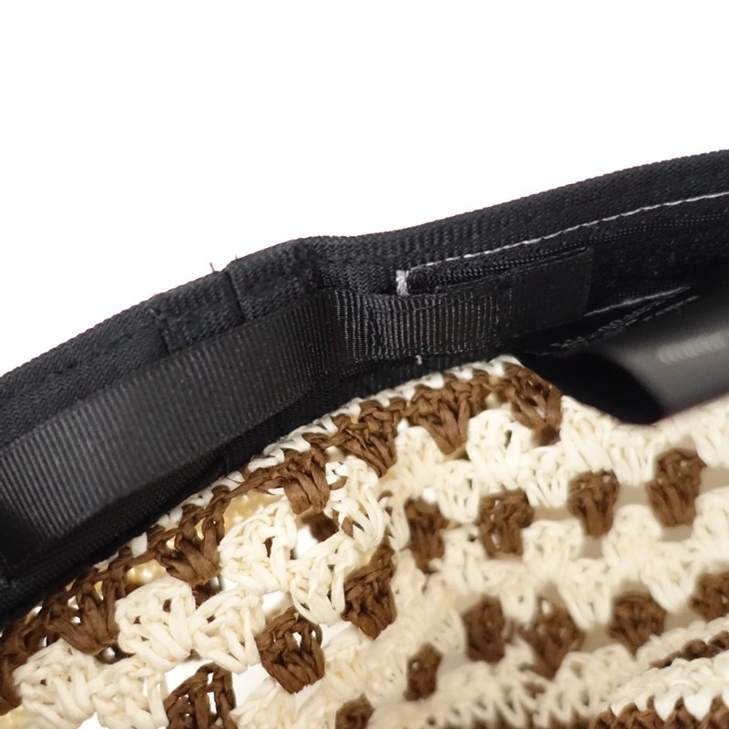 ������/���1.7���ۥ���ݡ��ɥ��� Chapeau d�� O Crochet Border Bucket �Х��åȥϥå�   (ha30-2604-280)��91E62��
