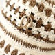 ������/���1.7���ۥ���ݡ��ɥ��� Chapeau d�� O Crochet Border Bucket �Х��åȥϥå�   (ha30-2604-280)��91E62��