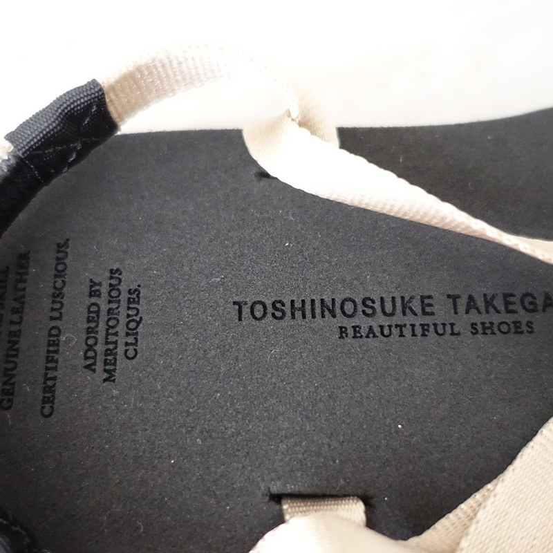 ��̤����/���1.8���ۥӥ塼�ƥ��ե륷�塼�� TOSHINOSUKE TAKEGAHARA BEAUTIFUL SHOES �٥��եåȥ������ 235��240/23.5  235��240 (sh10-2605-35)��82E62��