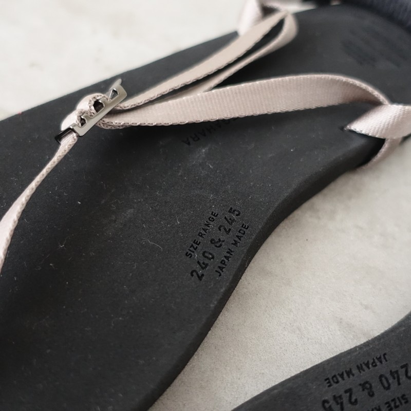 �����1.7���ۥӥ塼�ƥ��ե륷�塼�� TOSHINOSUKE TAKEGAHARA BEAUTIFUL SHOES 24.0BAREFOOT SANDALS  24.0��24.5 (sh84-2604-2)��10F62��