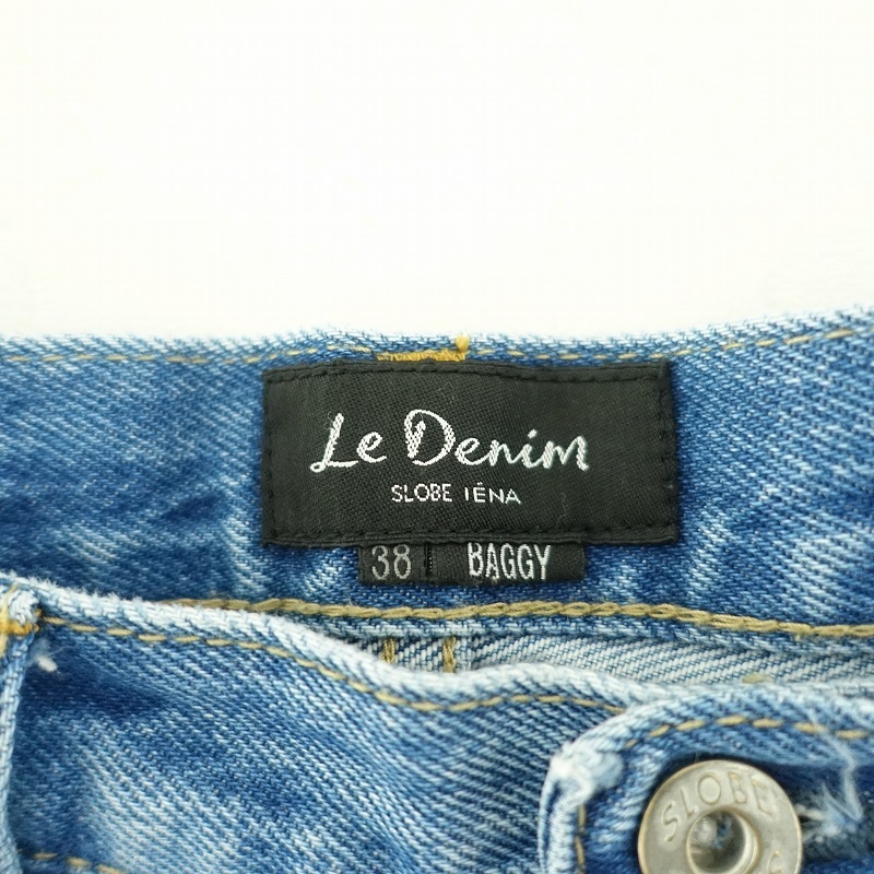 2023/1.2ۥ֥ SLOBE IENA LE DENIM Хѥ  38 (1-2503-203)80D52