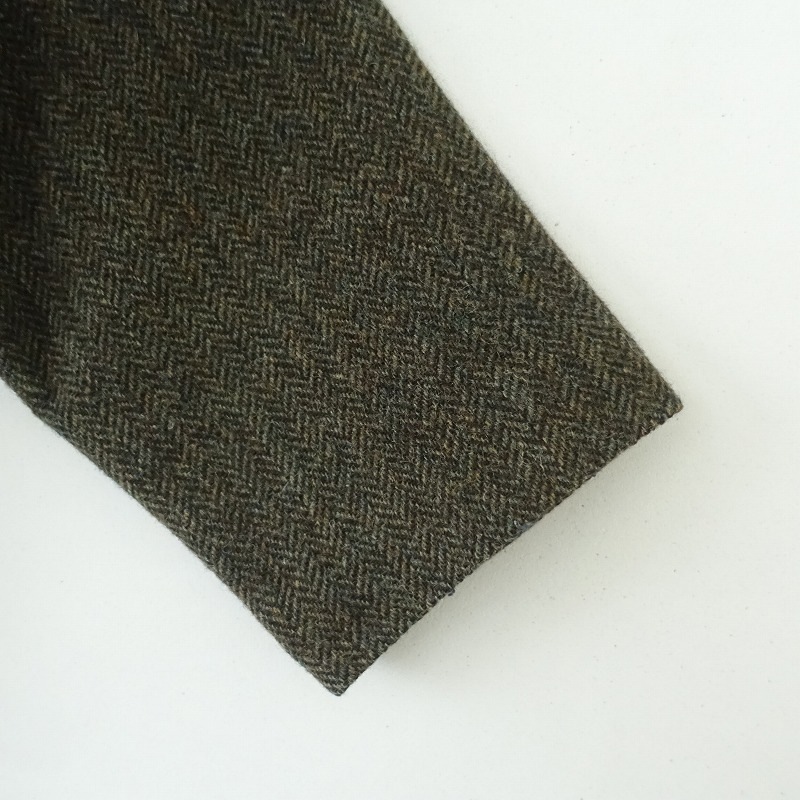 /5.2ۥȥꥨʥ륻 atelier naruse MOON ENGLAND tweed cocoon coat  F (jk2-2509-462)72J52