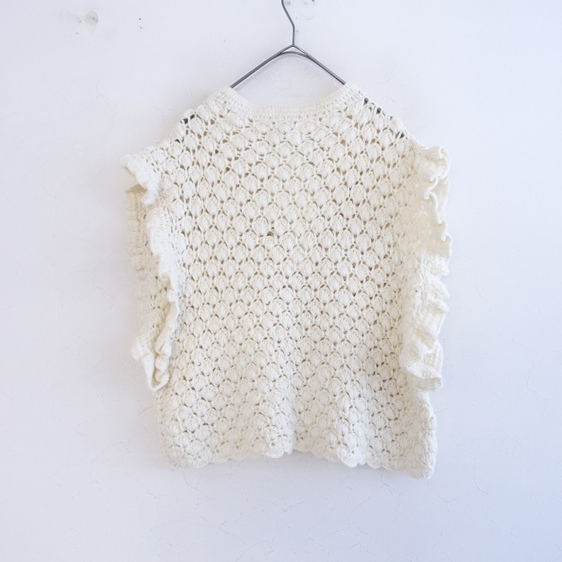 �����4.1���ۥ֥Υ� BUNON Hand Croshet Giket �˥åȥץ륪���С�  F (1-2601-478)��42B62��