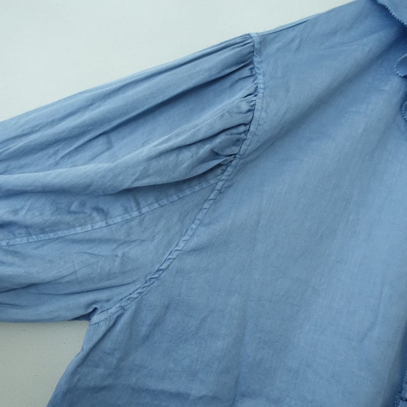 ��2025SS/���1.9���ۥ֥� buoy buoy 80satin frill puff �֥饦��  F (j1-2604-32)��20E62��