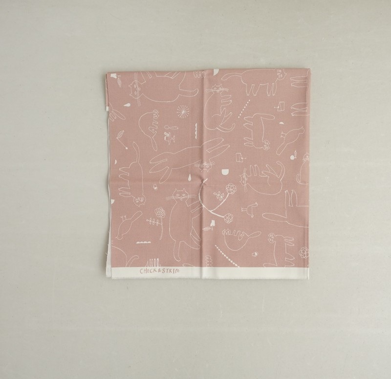 �����å�&���ȥ饤�� CHECK&STRIPE �ȥ�ͥ����Ź �ե��֥�å� 110��114cm   (fa31-2508-47)��20C62��