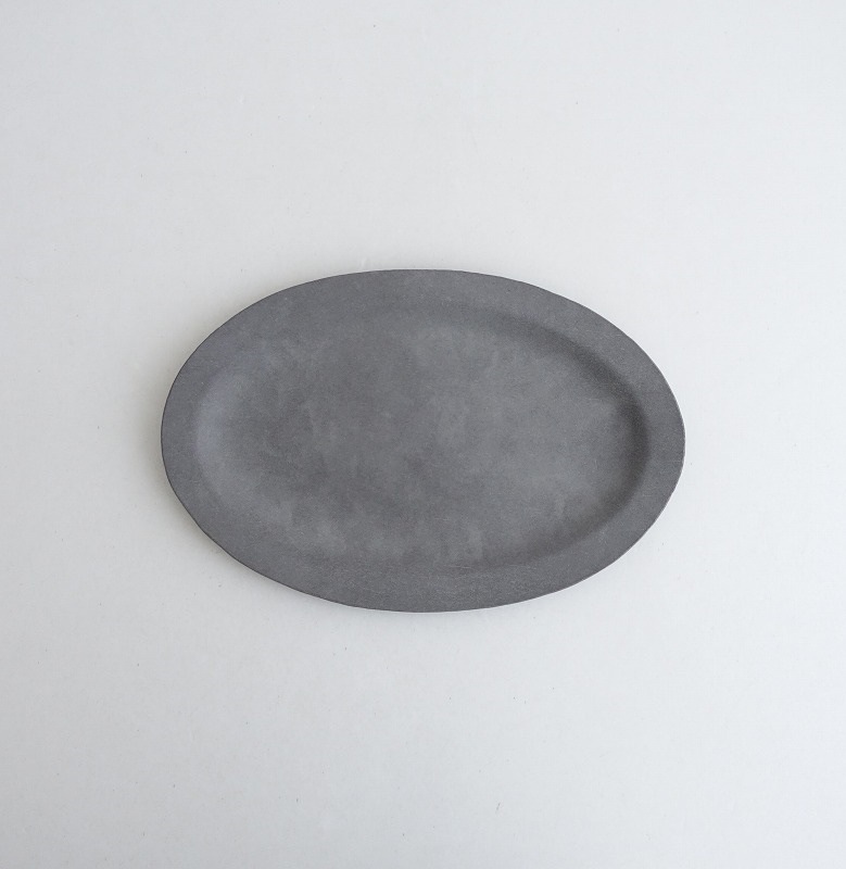 吉田次朗 オーバルプレート　お皿 吉田次朗 オーバル プレート 皿