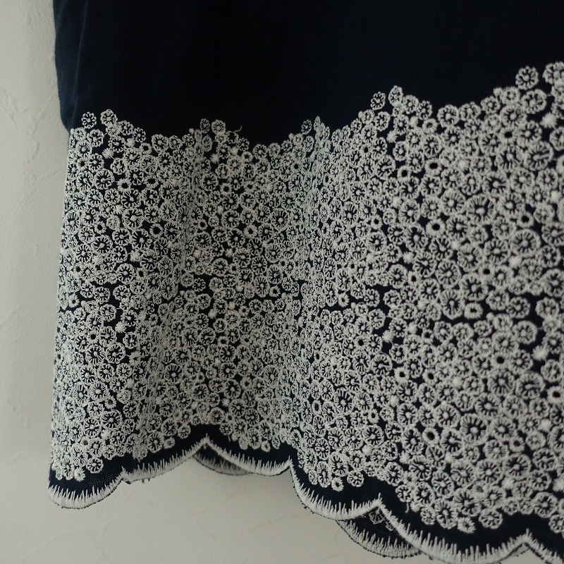 定価5.7万】ミナペルホネン mina perhonen skyful リネン刺しゅう 