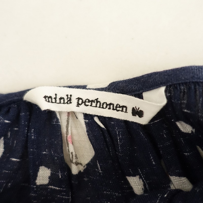 定価6.9万】ミナペルホネン mina perhonen cross bird リネン 定価6.9万】ミナペルホネン mina perhonen cross bird リネン