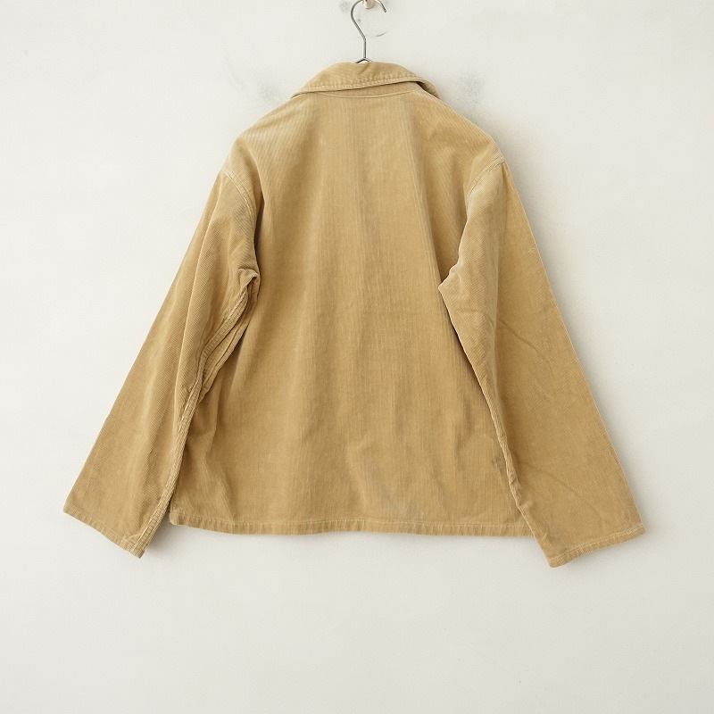 �ڥ�˥��å���/���3.4���ۥ�����꡼ AURALEE Washed Corduroy Shirts Jacket �����ǥ�������㥱�å�  0 (jk25-2509-184)��40J52��