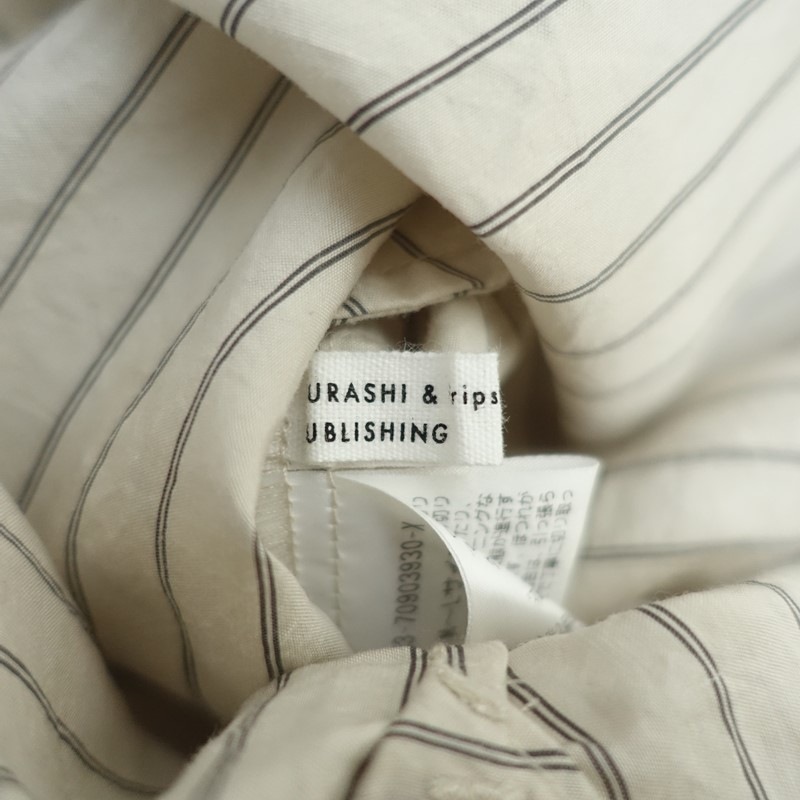 �����1.8���ۥ��饷&�ȥ�åץ��ѥ֥�å��� KURASHI & Trips PUBLISHING ���Ĥ����ꤵ��ȤĤ��ä��ե����ԡ���  M��L (25-2511-188)��60L52��