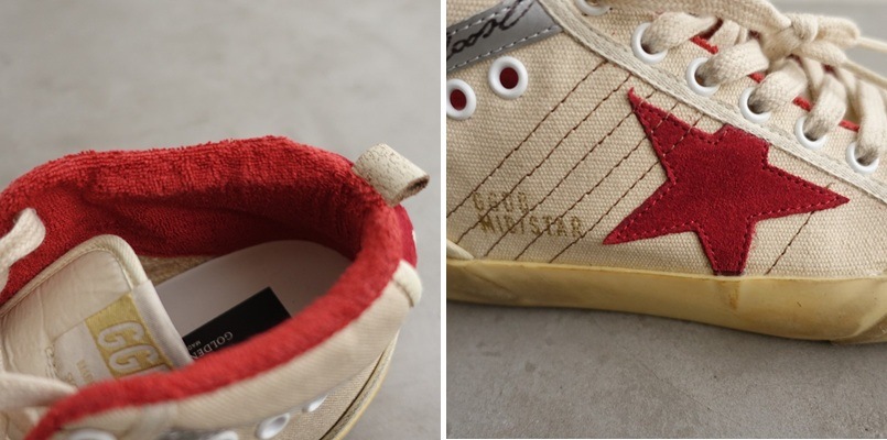 ������ǥ󥰡��� GOLDEN GOOSE MID STAR CANVAS SNEAKER �����Х����ˡ����� 36/23  36 (sh10-2604-162)��32E62��