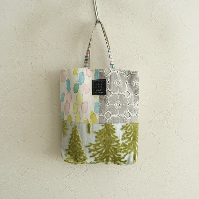 美品】ミナペルホネン mina perhonen ミックス toast bag トースト 