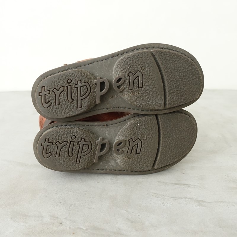 �ȥ�åڥ� trippen BOMB �쥶���٥���դ����硼�ȥ֡���  37��23.5��24cm�� (sh84-2605-1)��10F62��