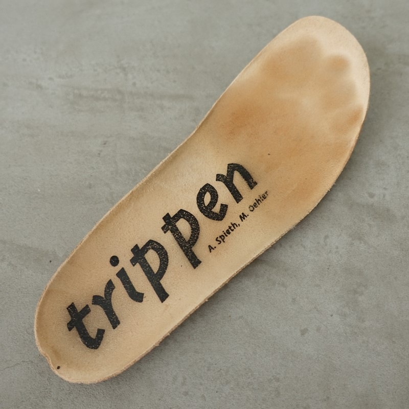 �ȥ�åڥ� trippen BOMB �쥶���٥���դ����硼�ȥ֡���  37��23.5��24cm�� (sh84-2605-1)��10F62��