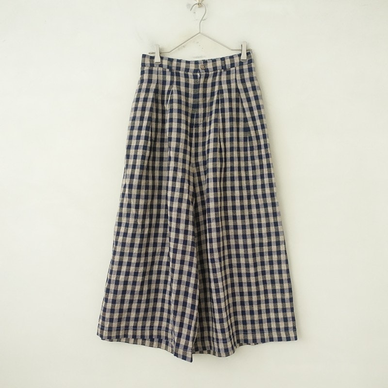 定価6.2万】45アールピーエム R45RPM ギマツイードキュロットパンツ 3