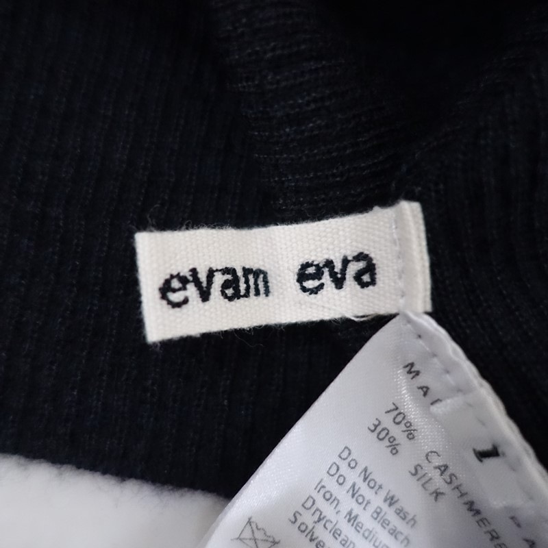 �����4.8���ۥ������२���� evam eva cashmere silk turtle-neck �����ȥ�ͥå���֥��åȥ���  1 (25-2602-440)��02C62��
