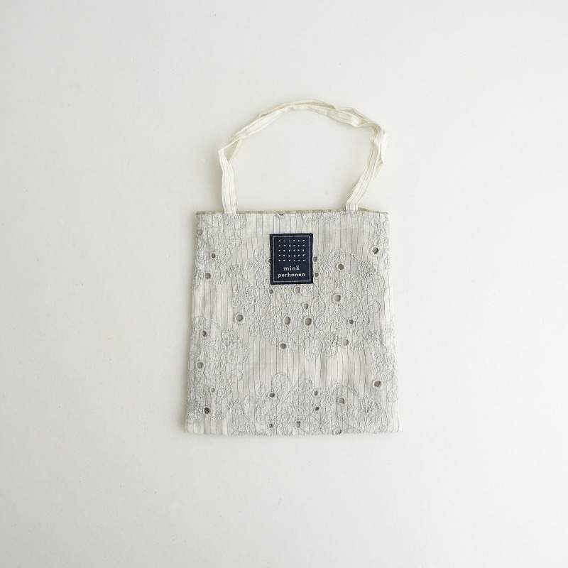 ミナペルホネン＊sometimes luckyギャザポケバッグ✂️ハンドメイド