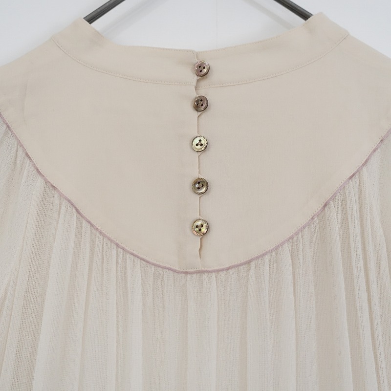 定価8.8万】ミナペルホネン mina perhonen piha 刺しゅうワンピース 38 