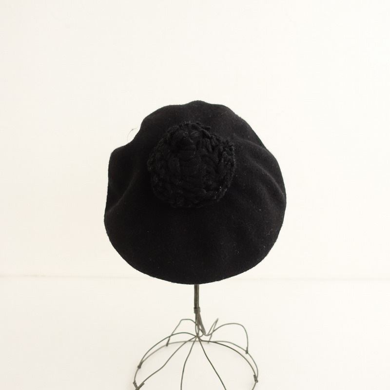 ポイゼ PoisE MARY ベレー帽 (ha10-2506-32)【40G52】 /ナチュラル服