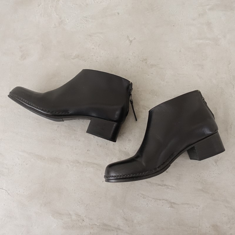 �ե����� FEIT Caremonial Mid Heel Boot �쥶���֡���  37 (ksh84-2604-30)��10F62��