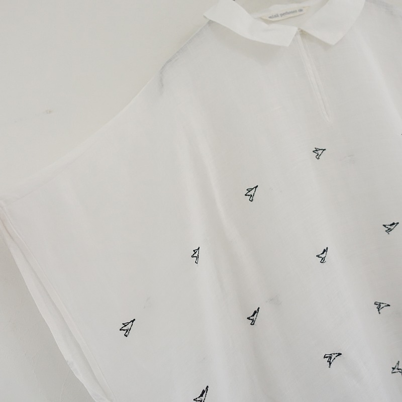 ��2024SS/���8.2���ۥߥʥڥ�ۥͥ� mina perhonen forest to bird �ɤ��夦���ԡ���  F (j25-2506-379)��61G52��