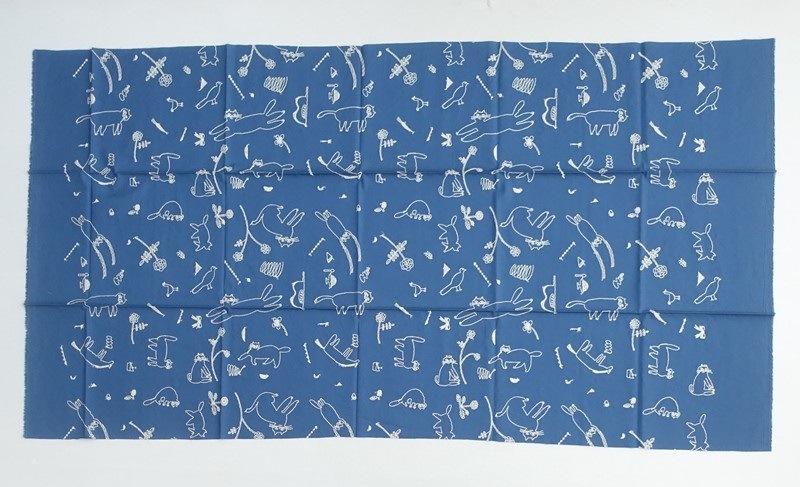 �����å�&���ȥ饤�� CHECK&STRIPE �ȥ�ͥ����Ź �ե��֥�å� 117��60cm   (fa31-2601-267)��13C62��