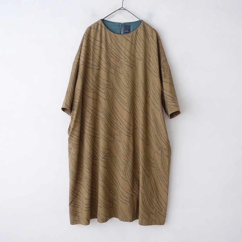 美品/定価7.9万】ミナペルホネン mina perhonen dot wind ドレス 38 
