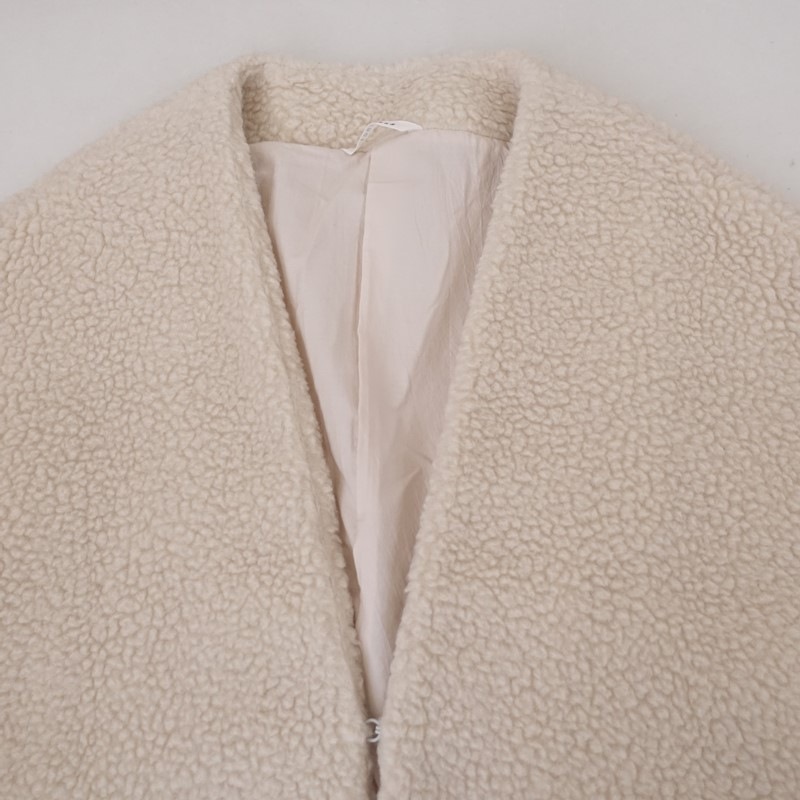 �ȥ����塼 TOUJOURS BOA shawl jacket �ܥ����硼�른�㥱�å�  F (jjk1-2601-3)��92A62��