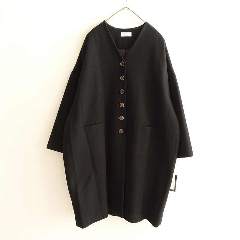 未使用/定価4.8万】アトリエナルセ atelier naruse メルトンウール