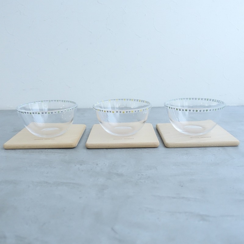 ����ȥ륻���� quatre saisons ���饹�ܥ��� ����դ� 3�����å�   (wa23-2507-63)��40I52��