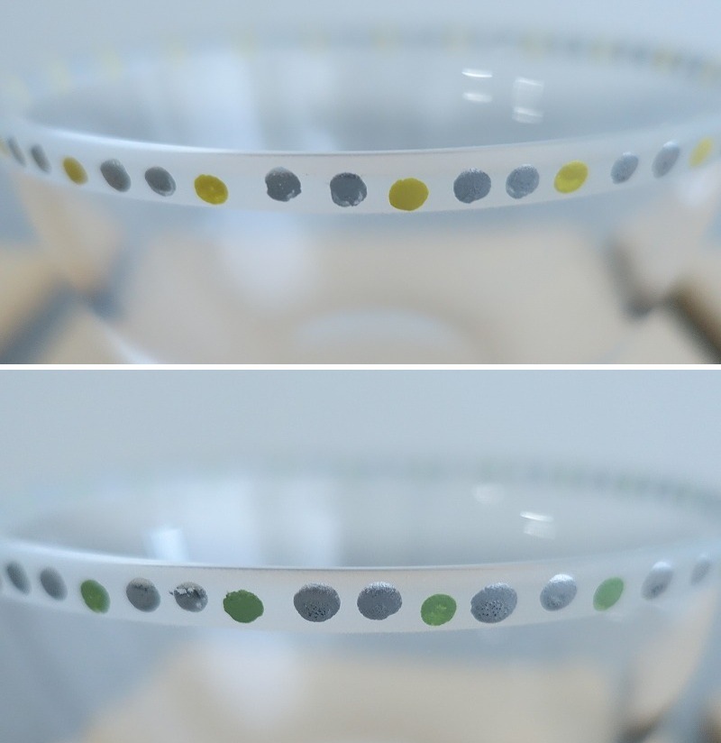 ����ȥ륻���� quatre saisons ���饹�ܥ��� ����դ� 3�����å�   (wa23-2507-63)��40I52��