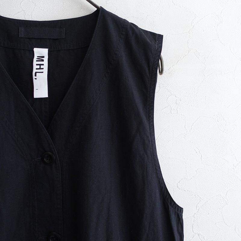 �ޡ�����åȥϥ����� MHL. FINE COMPACT COTTON POPLIN�ɥ쥹  1 (2-2604-548)��62E62��
